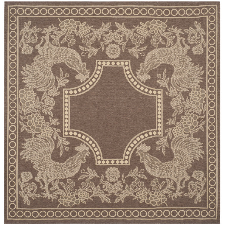 Havza Performance Floral Indoor/Outdoor Area Rug