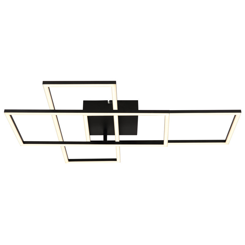 Curzon Aluminium LED Flush Mount