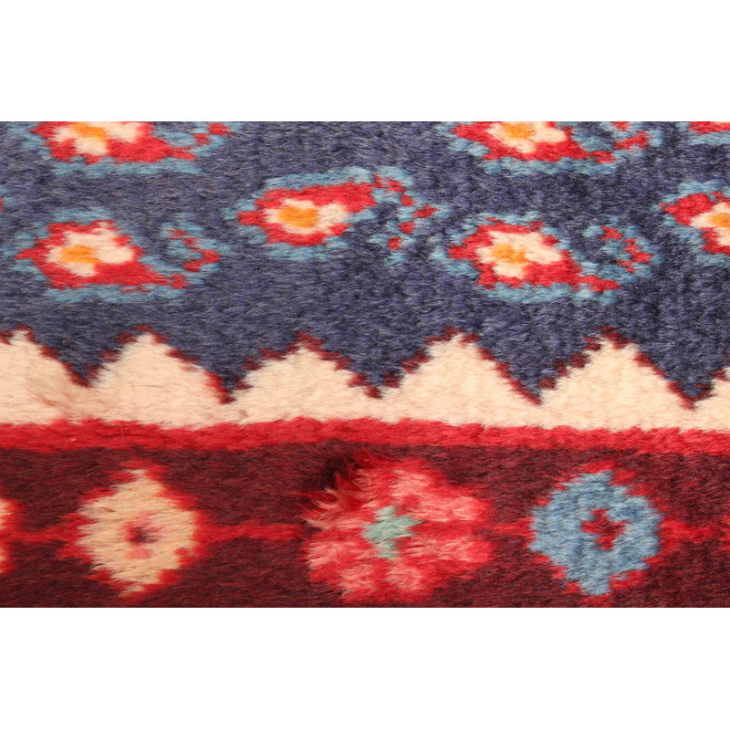 Tapis bleu marine Andelz 3 pi 2 po x 5 pi 1 po
