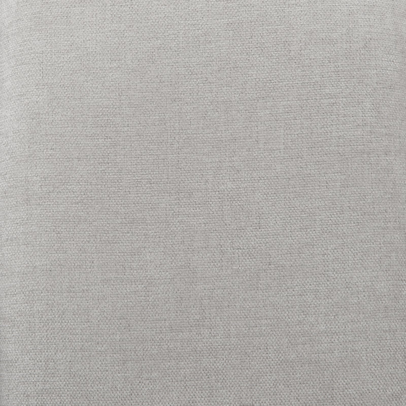 Fauteuil de loisir moderne 26,3 po avec accoudoirs en L et tissu en polyester pour salon, Gris
