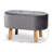 Kissire Upholstered Ottoman