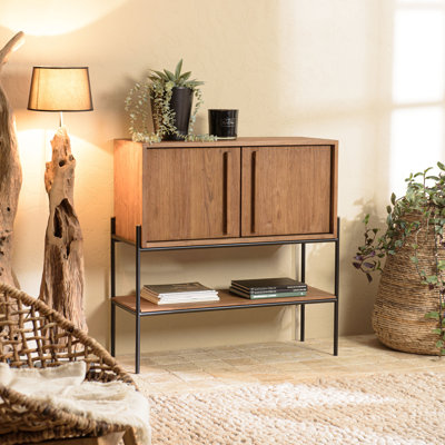 Aalayna 99cm Solid Wood Sideboard