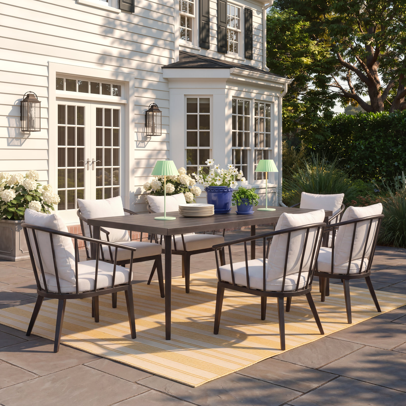 Serena 70" Sunbrella® Patio Dining Set
