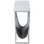 Edie Marble & Leather Magazine Side Table-639175466