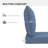 Ensemble de 4 coussins et coussins de dossier de chaise de patio, ensemble de remplacement de siège, ensemble de coussins pour meubles de jardin extérieurs,-97699741