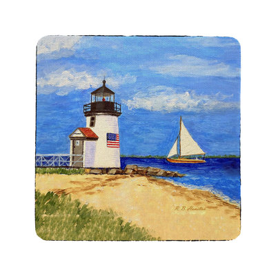 Sous-verre du phare Brant Point MA