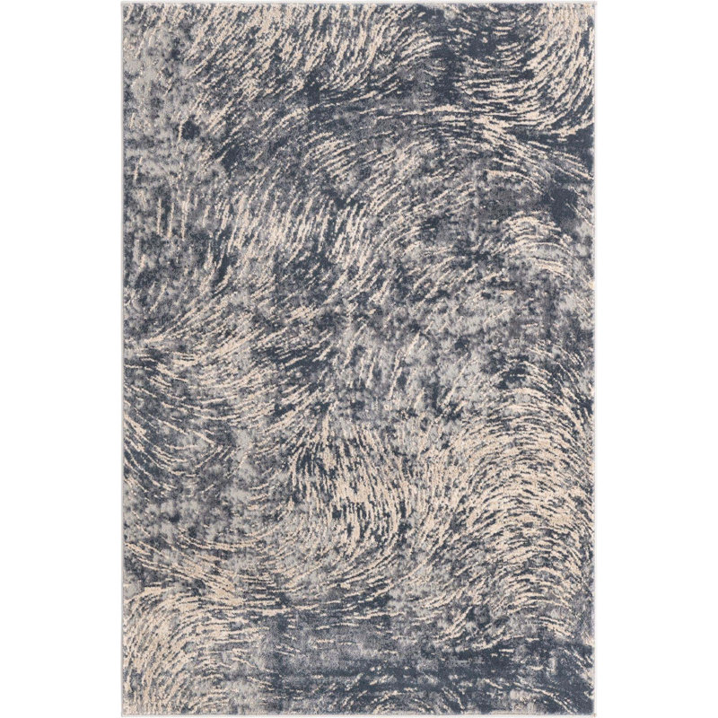 Abstract Indoor Rug, Rectangle 4' x 6'