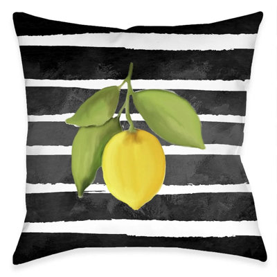 Coussin en polyester Modern Lemons