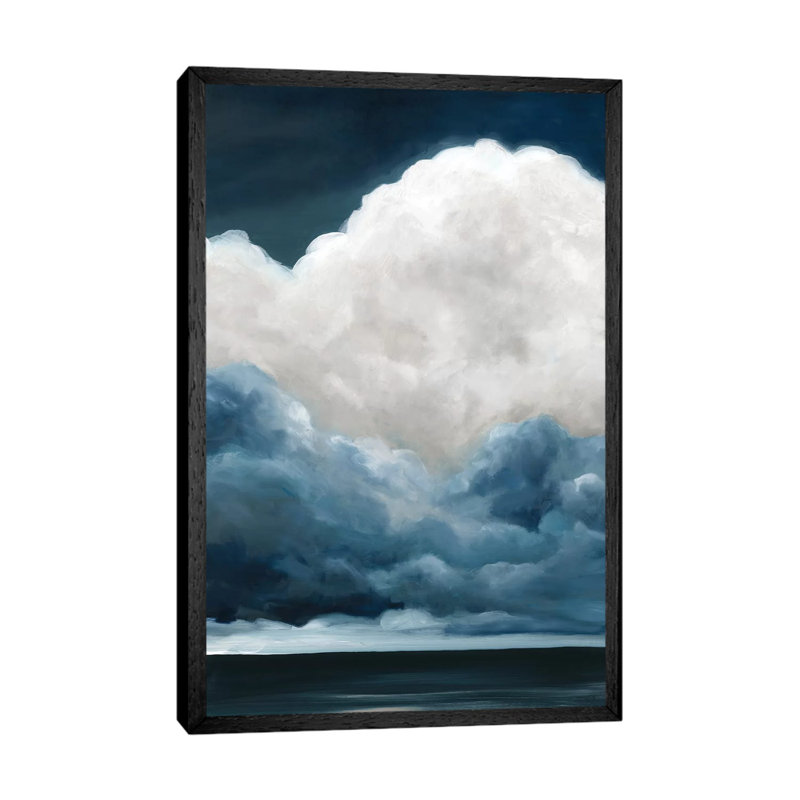 Nature's Drama II 1 Piece Wall Art on Canvas, 152.5 cm H x 101.5 cm W, Black Framed Canvas