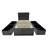 Robin Storage Bed In Dark Gray