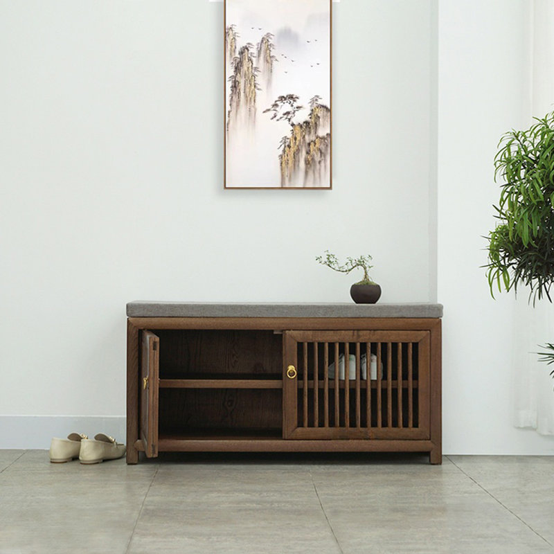 8 Pair Shoe Storage Bench