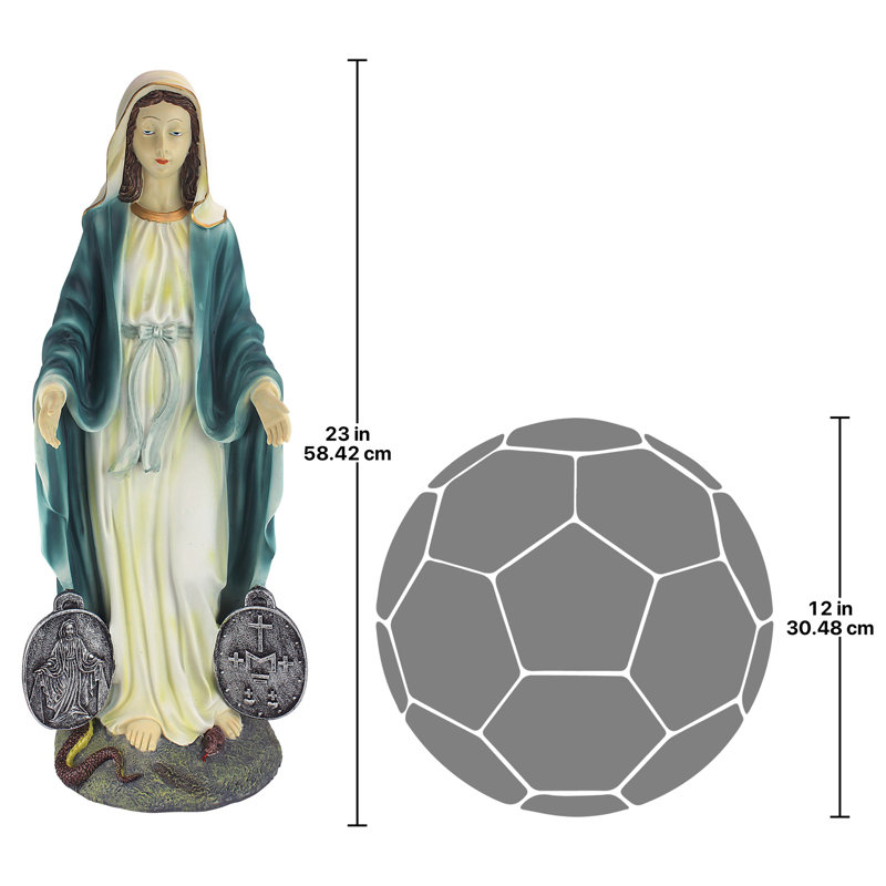 Miraculous Madonna Sacred Statue