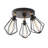 3 Lights Cage Spotlight Cage Flush Mount