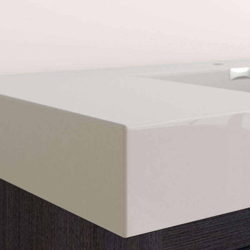 Ensemble de meuble-lavabo simple 40 po Royka, Chêne gris