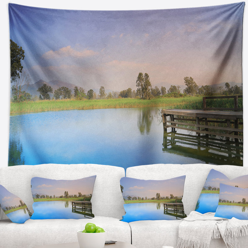 Polyester Tapestry, 50" H x 60" W