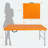 4Ft Rattan Folding Table For Indoor&Outdoor, Portable Foldable Table Rattan Plaited-1908594091