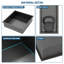 Niche de douche en acier inoxydable 15 po x 15 po