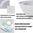 67'' x 33.5'' Soaking Solid Surface Bathtub
