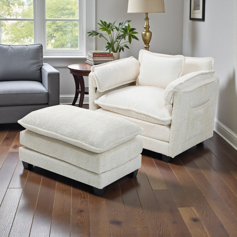 Fauteuil Geneveve, Beige