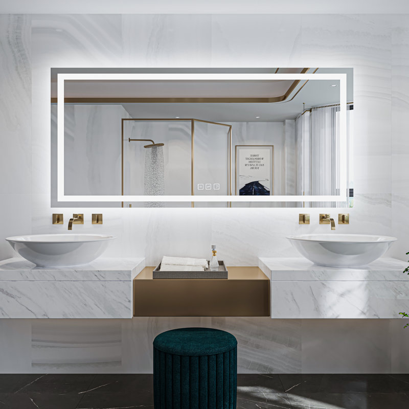Rectangle LED Mirror
