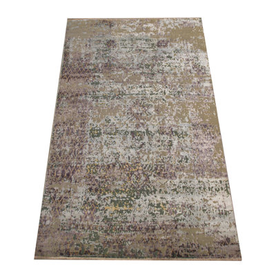 Tapis en laine et soie 8X10