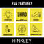Ventilateur de plafond avec lumières DEL Brona-88410798-88410799