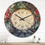 Ambiance de Noël I - Horloge murale de Noël en bois-63618362