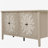 Sideboard Buffet Cabinet, Storage Cabinet with Storage,Modern Storage Cabinet with 4 Doors & Adjustable Shelves for Living Room, Dining Room, Kitchen and Entryway-739357653
