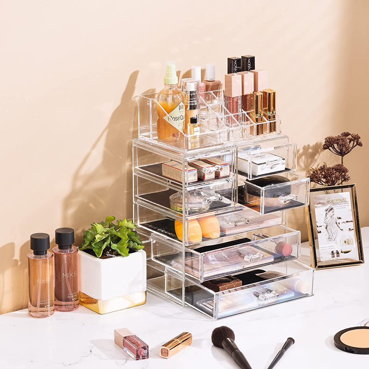 Organize Beauty Essentials with Make up Organizers and Storage  Multi-Purpose Bathroom Organizer Clear Plastic Makeup Organizer for Vanity  - China Makeup Organizer and Cosmetic Organizer price