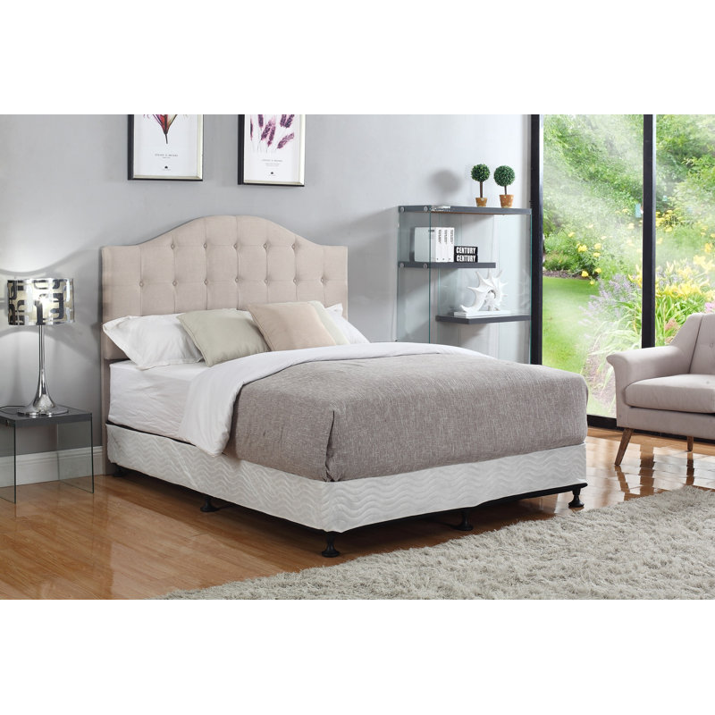 Kaiya Upholstered Headboard, Beige