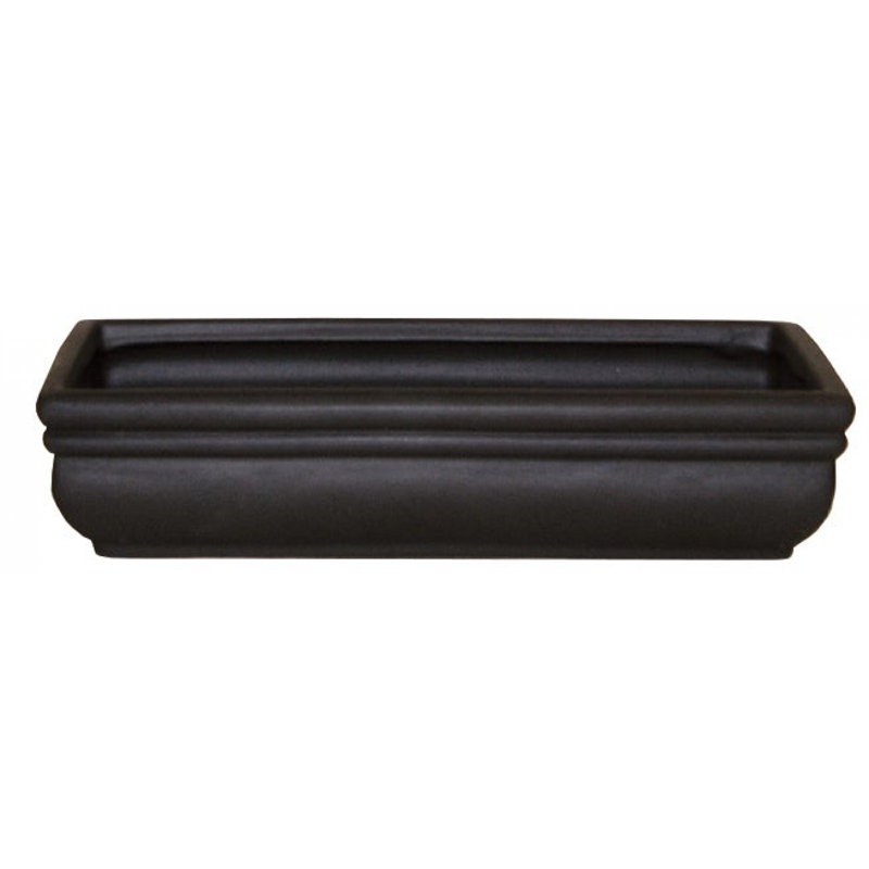 Matte Black Starter Plant Ceramic Planter