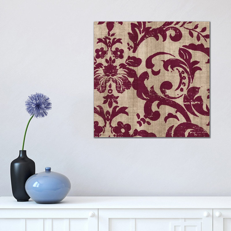 Aubergine I by Allison Pearce - Wrapped Canvas Print, 45.72 cm H x 45.72 cm W x 3.175 cm D