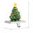 Nostalgic 5" Illuminated Ceramic Stocking Hanger-71130000