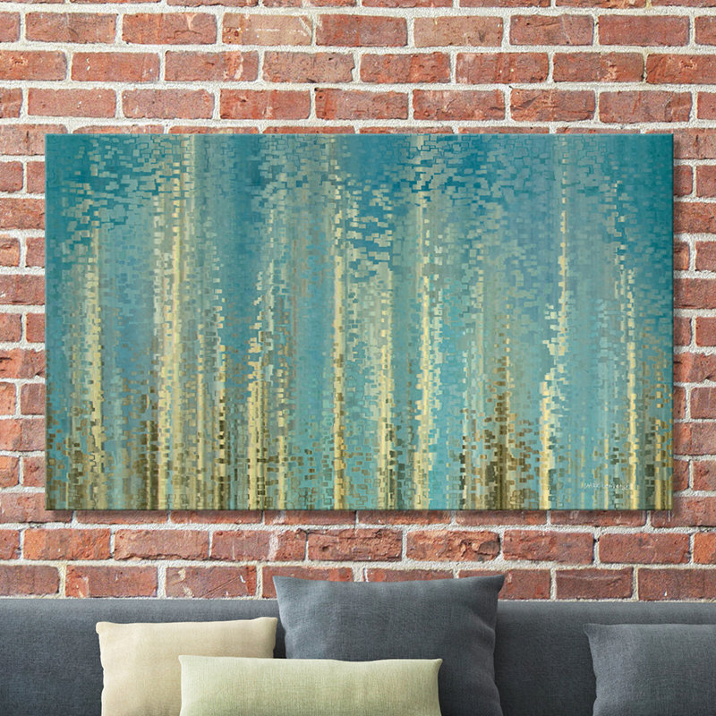 " Tile Art #4 2015 " by Mark Lawrence, 36" H x 60" W x 1.5" D, Wrapped Canvas