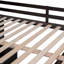 Lit mezzanine avec tiroirs, bureau et garde-robe-662421410