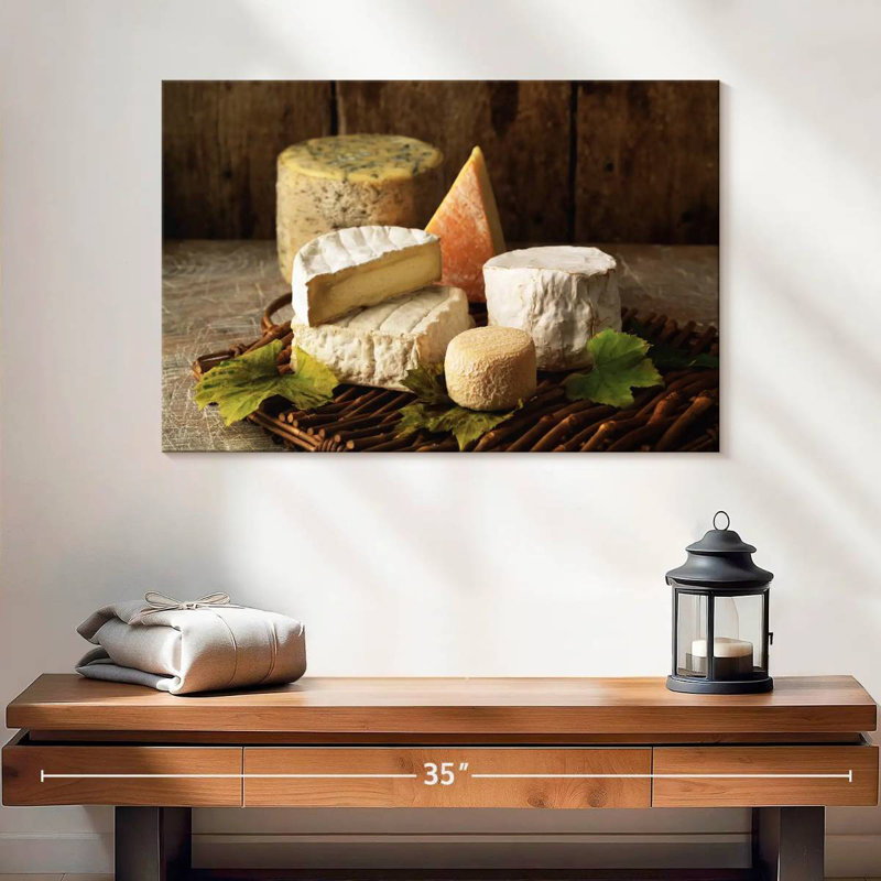 Yarlin Rustic Cheese, 16" H x 24" W