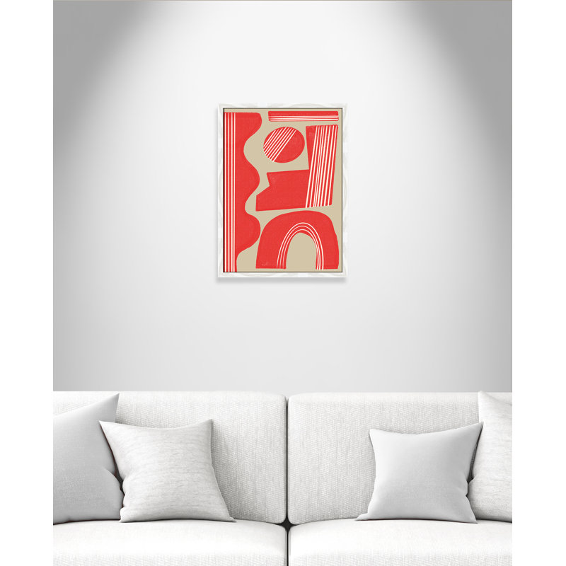 Imprimé Rosalinda par Miuus Studio, White Woodgrain, 17'' W x 23'' H, Framed Print