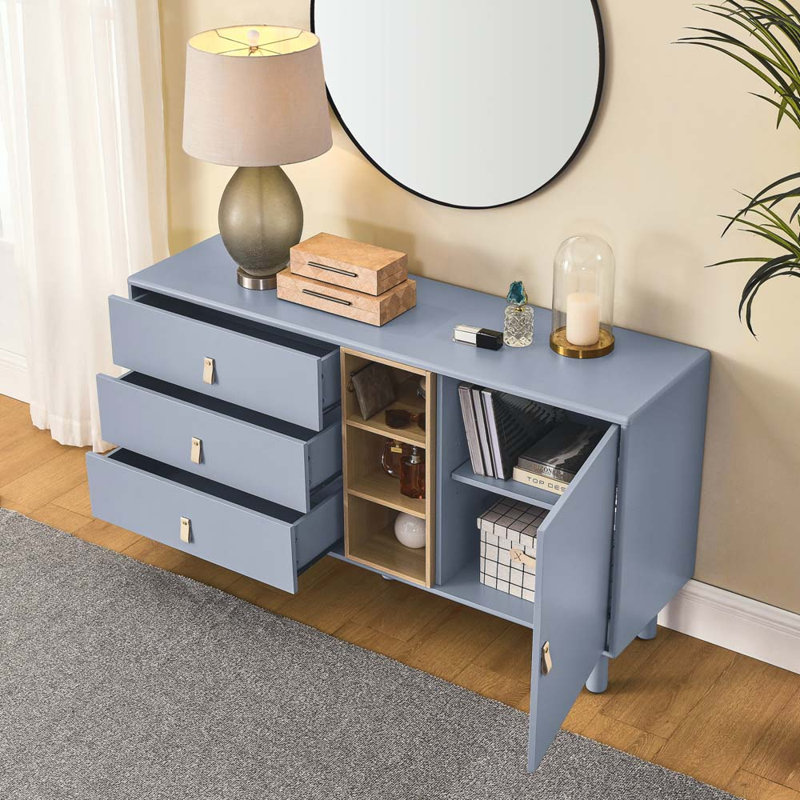 Commode Sebrinia, Bleu