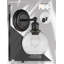 Concord - Applique murale à 2 lumières - 40 cm - Noir mat - Abat-jour transparent - Applique murale pour salle de bain