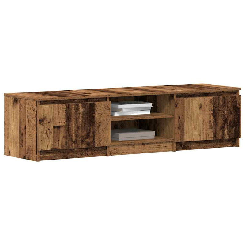 Unfinished TV Stand for TVs up to 60" with Fireplace Included
