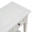 Console de style rétro classique avec trois tiroirs supérieurs et une tablette inférieure de style ouvert, table de couloir-494288989