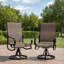 Fauteuil de patio extérieur en acier Angeli-1155840042
