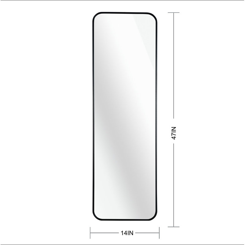 Miroir 47 po x 14 po.