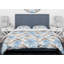Ensemble de housse de couette Designart, dessin de fleurs avec petit oiseau-35228389