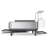simplehuman Kitchen Dish Drying Rack with Swivel Spout, Fingerprint-Proof Stainless Steel Frame-92586004
