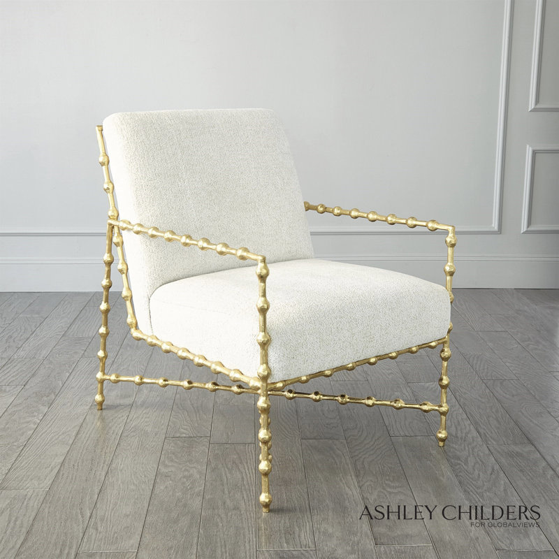 Elder Lounge Chair-Gold Leaf-Avoletta