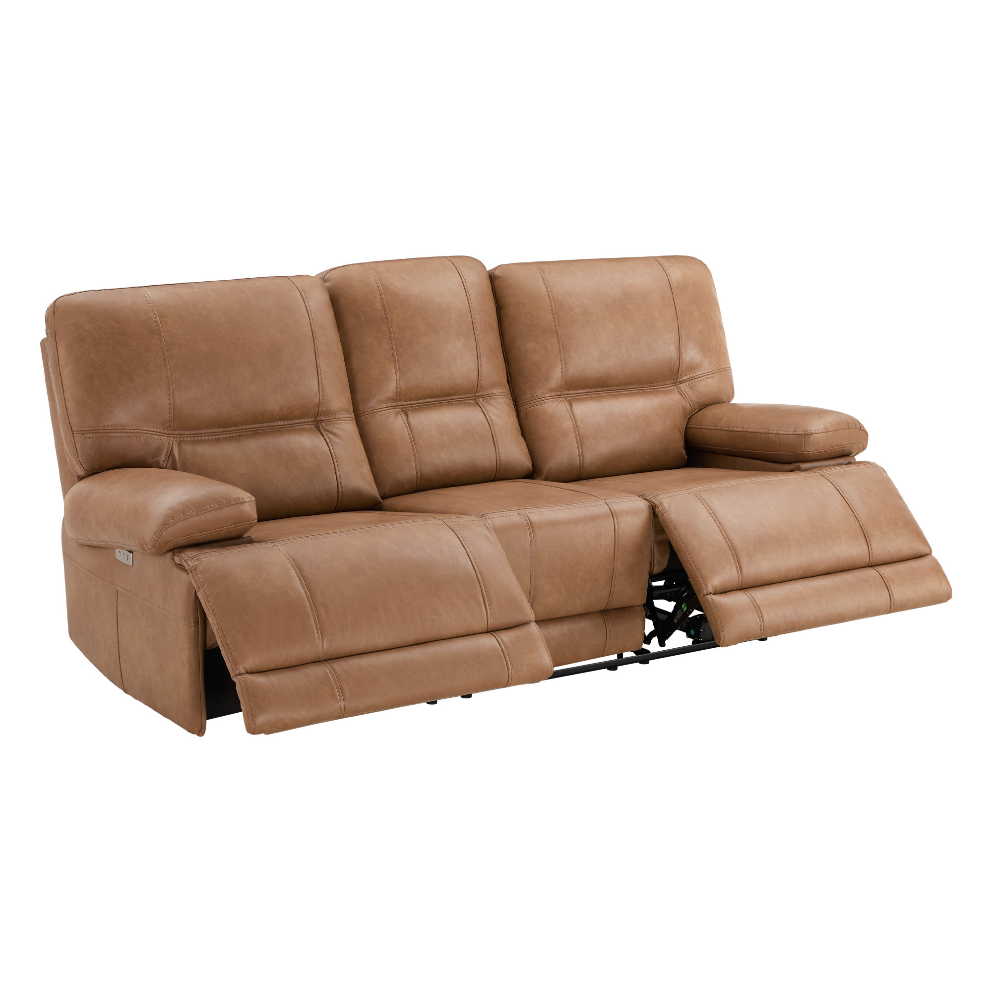Ebern Designs 89.8'' Power Reclining Sofa with USB Port | Wayfair