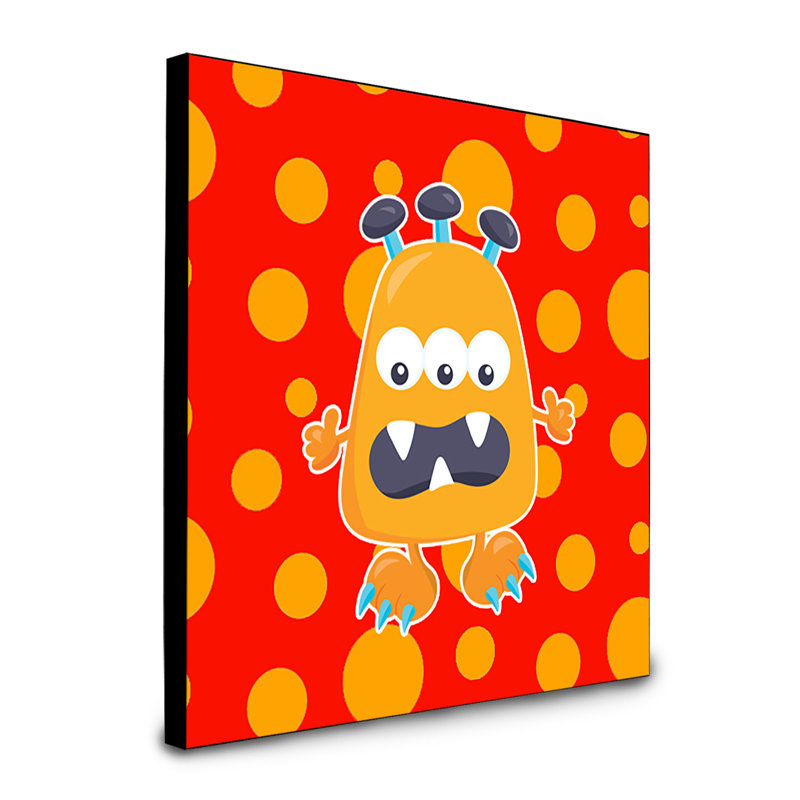 Panneau mural d’art visonator little monster Baronet