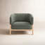 Fauteuil d'appoint rembourré Meraki-127448574