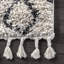 Tapis à motif géométrique blanc cassé Asusus-49713217